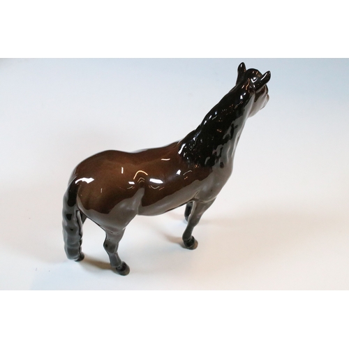 24 - Beswick horse figurines to include Exmoor example (2)
