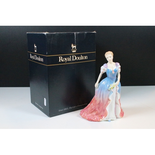 52 - Group of Royal Doulton figurines to include various 'Pamela' versions HN 3223, HN 3756 and HN 2479, ... 
