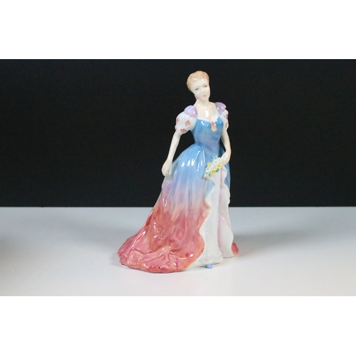 52 - Group of Royal Doulton figurines to include various 'Pamela' versions HN 3223, HN 3756 and HN 2479, ... 