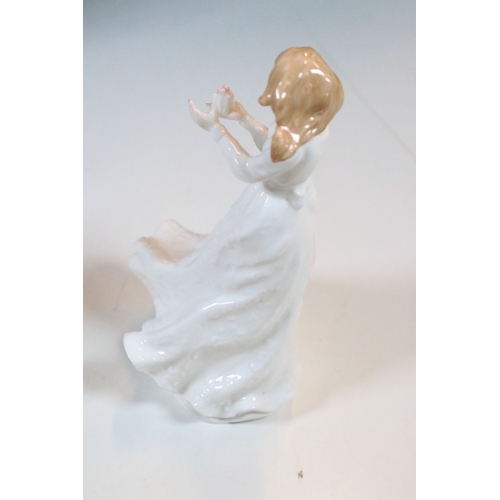 52 - Group of Royal Doulton figurines to include various 'Pamela' versions HN 3223, HN 3756 and HN 2479, ... 