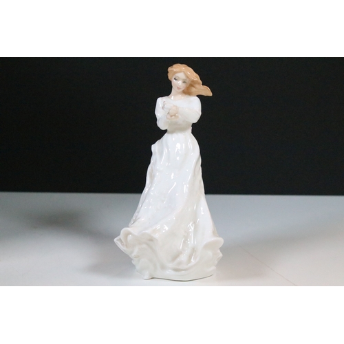 52 - Group of Royal Doulton figurines to include various 'Pamela' versions HN 3223, HN 3756 and HN 2479, ... 