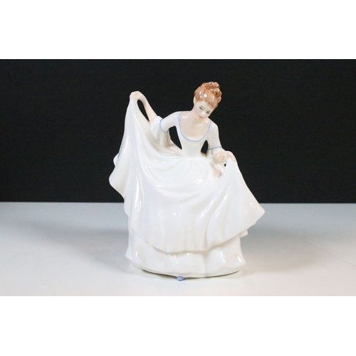 52 - Group of Royal Doulton figurines to include various 'Pamela' versions HN 3223, HN 3756 and HN 2479, ... 