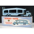 DINKY 582 PULLMORE CAR TRANSPORTER 6 RIVET TRAILER c/w ORIGINAL BOX