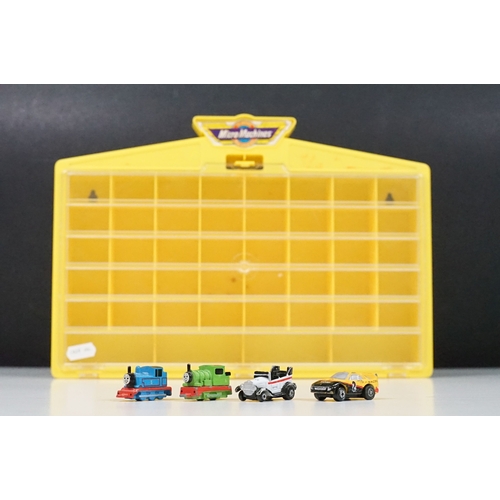 Original Micro Machines carry case with label to top, complete with 4 x ...