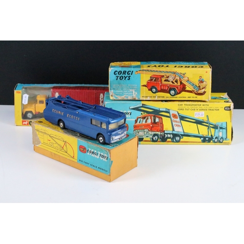 1535 - Three boxed Corgi Major diecast models to include 1126 Ecurie Ecosse Racing Car Transporter (Diecast... 