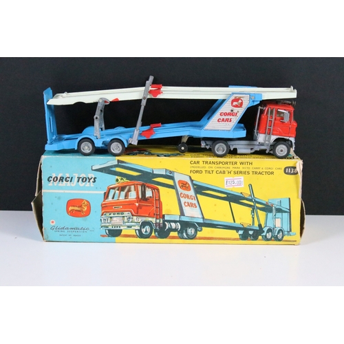 1535 - Three boxed Corgi Major diecast models to include 1126 Ecurie Ecosse Racing Car Transporter (Diecast... 