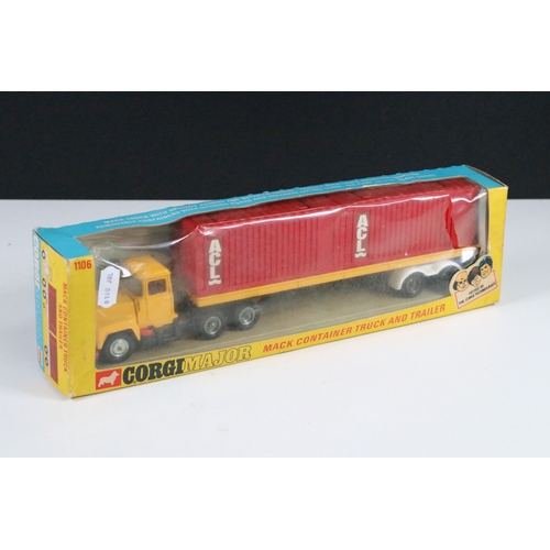 1535 - Three boxed Corgi Major diecast models to include 1126 Ecurie Ecosse Racing Car Transporter (Diecast... 