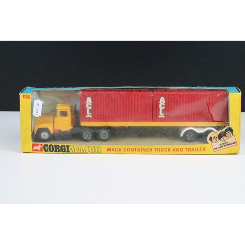 1535 - Three boxed Corgi Major diecast models to include 1126 Ecurie Ecosse Racing Car Transporter (Diecast... 