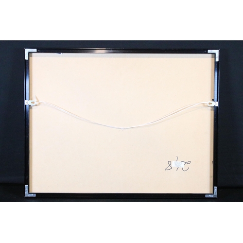 13 - Memorabilia - Ramones / Sex Pistols - framed limited edition Jill Furmanovsky black and white print ... 