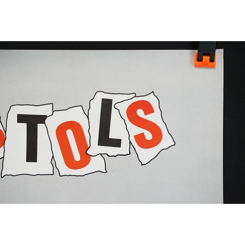 17 - Memorabilia - Sex Pistols Discography original 1989 promo poster. 24