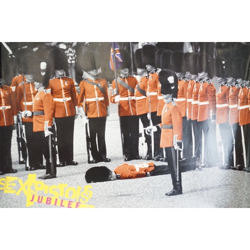 18 - Memorabilia - 3 Sex Pistols posters to include: Jubilee 2002 promo poster, 20” x 30” / 51cm x 76cm. ... 