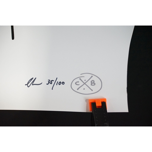 19 - Memorabilia - 6 Punk prints / Art prints by Chris Boyle to include: Sid Vicious Only Love Beer + Mir... 