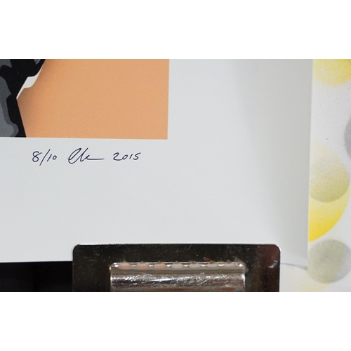 19 - Memorabilia - 6 Punk prints / Art prints by Chris Boyle to include: Sid Vicious Only Love Beer + Mir... 