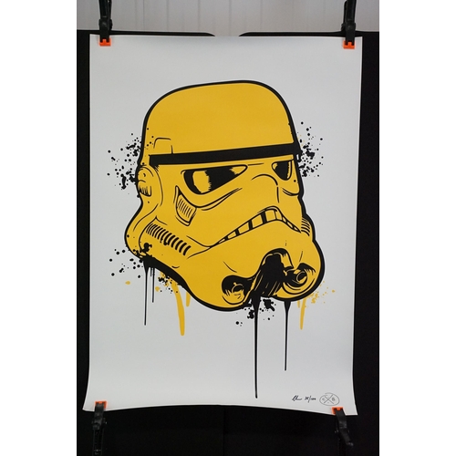 19 - Memorabilia - 6 Punk prints / Art prints by Chris Boyle to include: Sid Vicious Only Love Beer + Mir... 