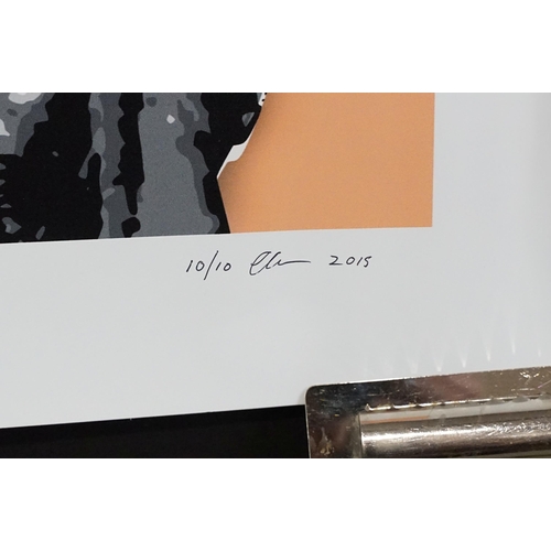 20 - Memorabilia - 3 Punk prints / Art prints by Chris Boyle to include: Sid Vicious Only Love Beer + Mir... 