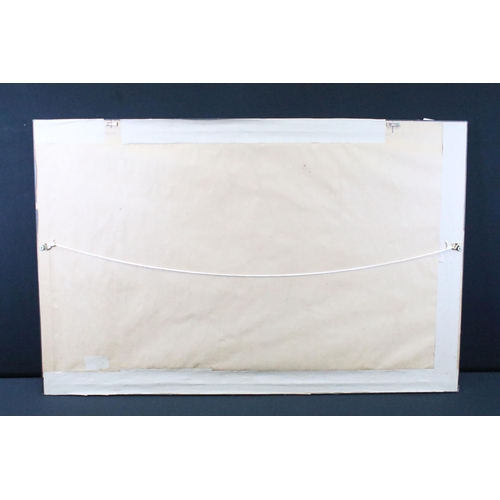 26 - Memorabilia - Framed and glazed Elvis Presley ltd edition display containing an original ticket stub... 