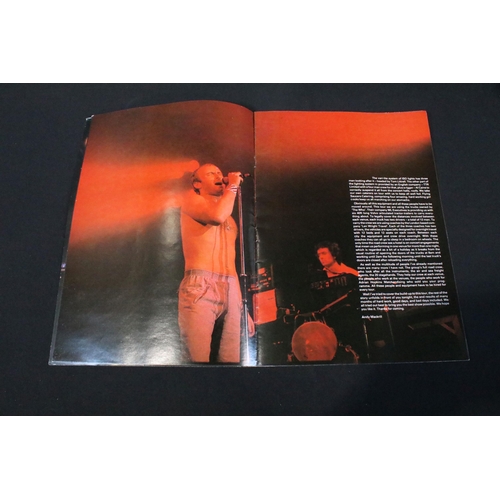 27 - Memorabilia / Autographs - A Peter Gabriel 'Steam' poster designed by Ian Hughes and signed 'To Mary... 