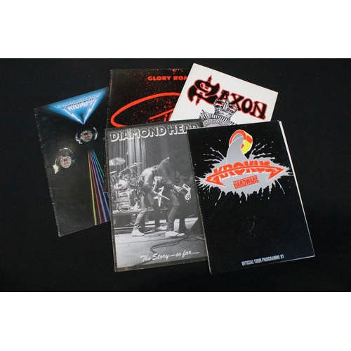 28 - Memorabilia - 19 mainly 1980/1981 Rock / Metal programmes / brochures to include Motorhead x 2 (1978... 