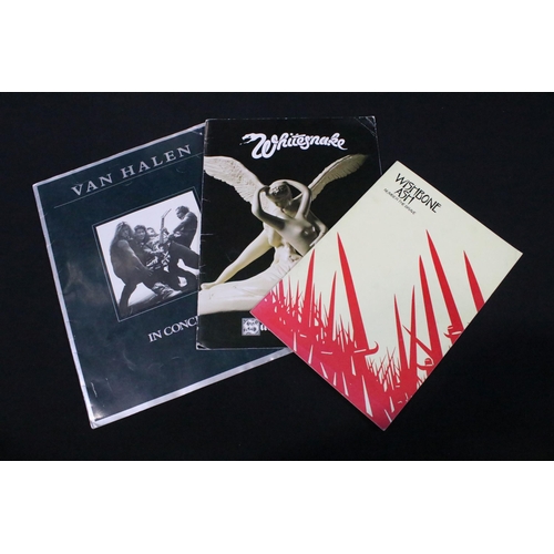 28 - Memorabilia - 19 mainly 1980/1981 Rock / Metal programmes / brochures to include Motorhead x 2 (1978... 