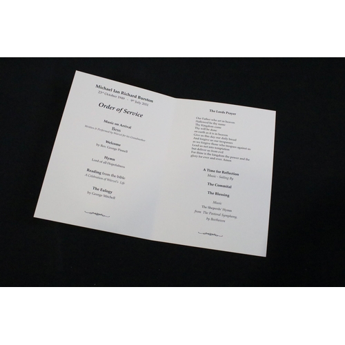 33 - Vinyl & Memorabilia - Promotional copy of Motorhead 1916 LP, along with an order of service from the... 