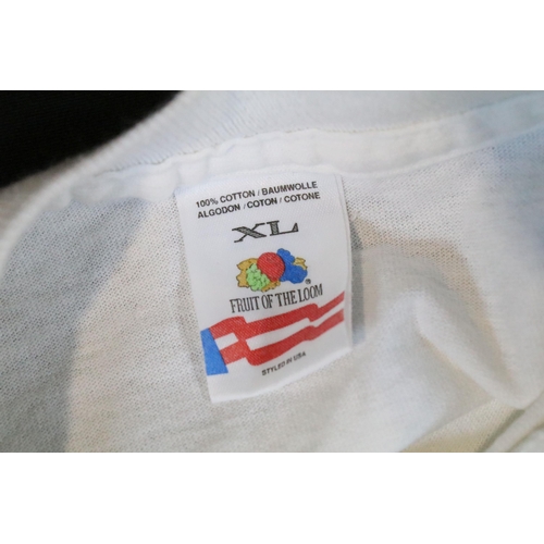 49 - Memorabilia - 3 vintage music t-shirts to include Blur 1997 tour (size L), REM 1995 Monster tour (si... 