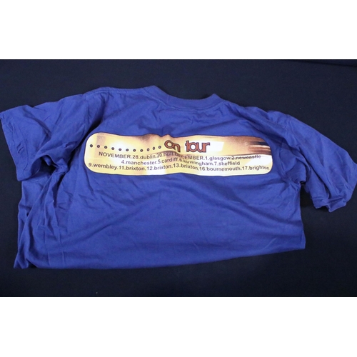 49 - Memorabilia - 3 vintage music t-shirts to include Blur 1997 tour (size L), REM 1995 Monster tour (si... 