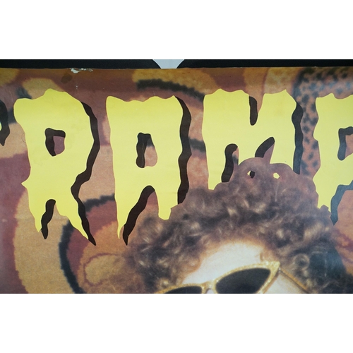 5 - Memorabilia -  The Cramps original UK 1990 promo billboard European Tour Poster with Bikini Girls Wi... 