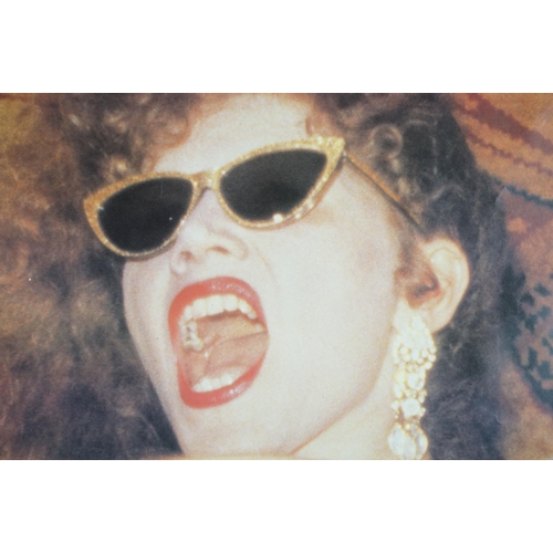 5 - Memorabilia -  The Cramps original UK 1990 promo billboard European Tour Poster with Bikini Girls Wi... 