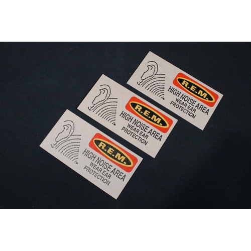 52 - Memorabilia - 1998 R.E.M. Fan Club Holiday Gift Package complete with VHS, Poster, Sticker, Cards, C... 