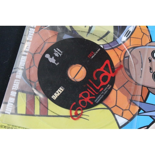 53 - Memorabilia - Rare Dazed & Confused magazine issue 73 featuring cover mounted Gorillaz CD / enhanced... 