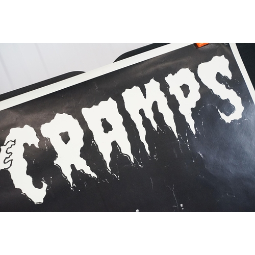 6 - Memorabilia -  The Cramps original UK 1979 promo poster for the album “Gravest Hits
