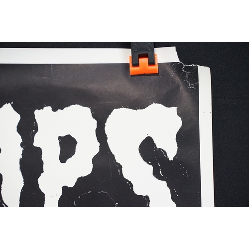 6 - Memorabilia -  The Cramps original UK 1979 promo poster for the album “Gravest Hits