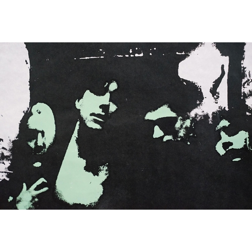 8 - Memorabilia - The Cramps original UK 1980 promo poster for the single “Drug Train” issued by Illegal... 