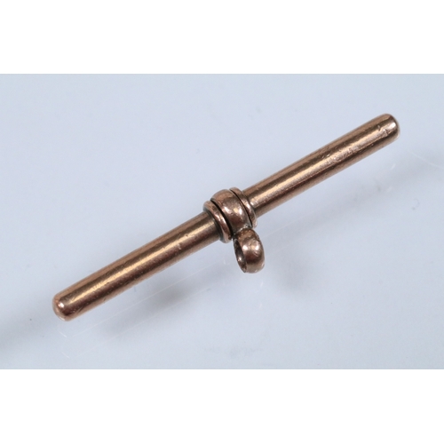 128 - 9ct gold Victorian bloodstone and onyx swivel fob (hallmarked Birmingham 1898) together with a 9ct g... 