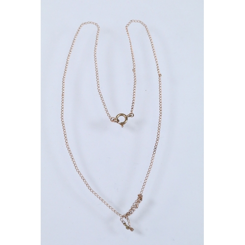 151 - 9ct gold heart padlock clasp marked JP, 9ct. Measures 2.2cm. Together with a 9ct gold cross pendant ... 