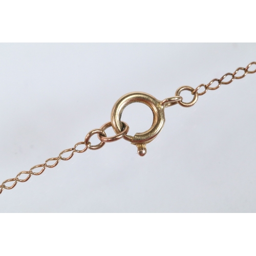 151 - 9ct gold heart padlock clasp marked JP, 9ct. Measures 2.2cm. Together with a 9ct gold cross pendant ... 