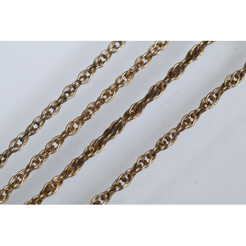 165 - 1876 Victorian full sovereign coin set into a 9ct gold mount with rope twist necklace chain and spri... 