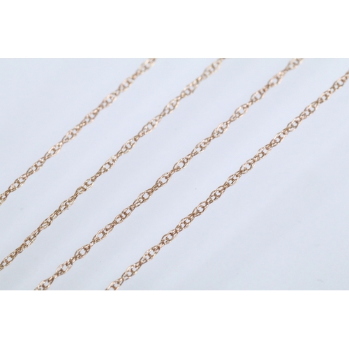 131 - Group of gold pendants to include a 9ct and amethyst pendant necklace with a fine link chain (pendan... 