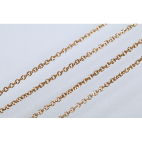 131 - Group of gold pendants to include a 9ct and amethyst pendant necklace with a fine link chain (pendan... 