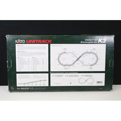 Boxed Kato N gauge 20-833 K3 Viaduct Set, complete