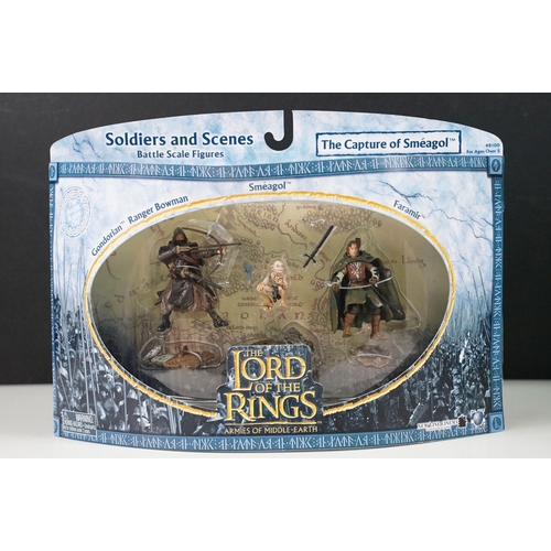 Five carded Lord of the Rings Armies of Middle Earth figures to include ...