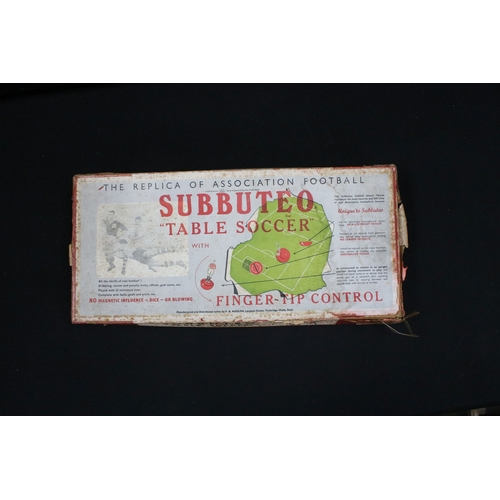 Subbuteo équipe Liverpool Légère Vintage 741 – Manque 1 Joueur (collection)