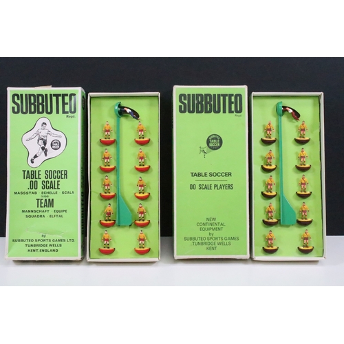 Subbuteo - Two boxed Scottish HW teams to include 181 Partick Thistle ...