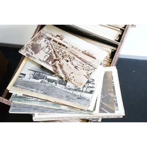 Large collection of assorted topographical postcards spanning the 20th ...