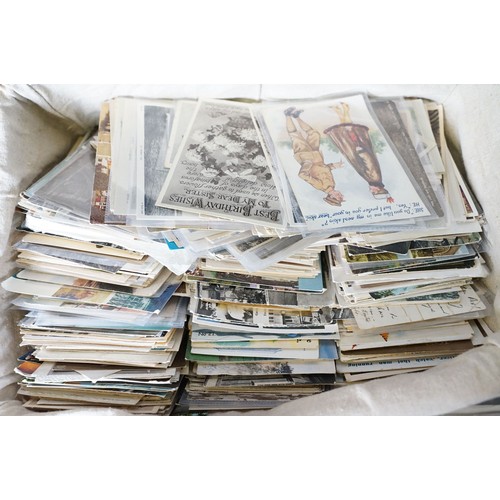 Large collection of assorted topographical postcards spanning the 20th ...