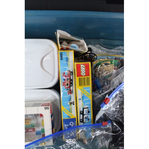 120 - Lego - Large quantity of Lego to include 10 x built / previously built bagged sets featuring Lego Id... 