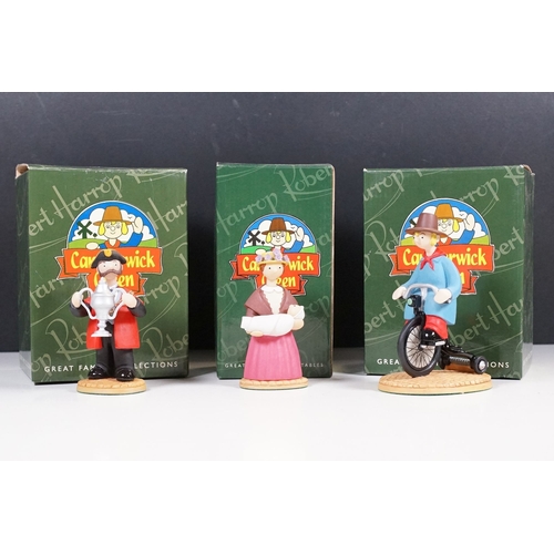 57 - Group of three Robert Harrop 'Camberwick Green' to include Mrs.Honeyman, 'Windy Miller on Tricycle' ... 