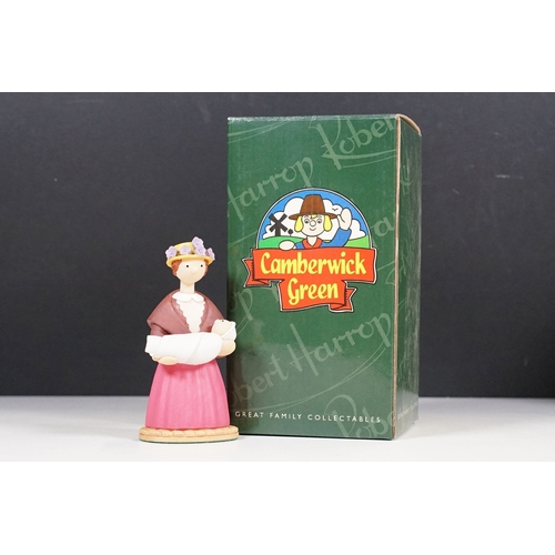 57 - Group of three Robert Harrop 'Camberwick Green' to include Mrs.Honeyman, 'Windy Miller on Tricycle' ... 