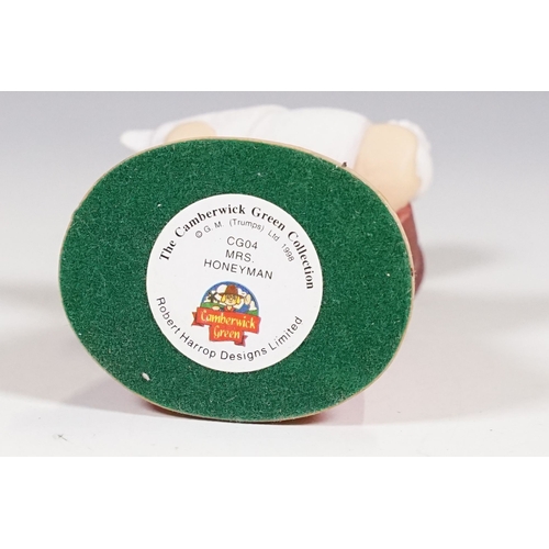 57 - Group of three Robert Harrop 'Camberwick Green' to include Mrs.Honeyman, 'Windy Miller on Tricycle' ... 