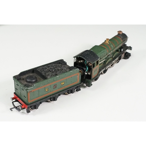 15 - Four Wrenn OO gauge locomotives within incorrect or repro boxes to include Clan Line (repro box & na... 